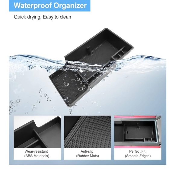 2024 2025 Blazer EV Center Console Organizer for Chevy Blazer EV (LT/RS/SS) New - Picture 5 of 9